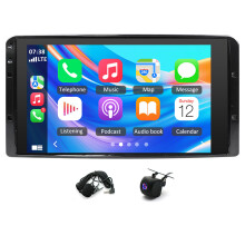 6.83in Car Stereo Radio GPS 2+64G for Ford 1995-2012 with Carplay Android Auto SWC + AHD Backup Camera