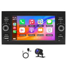 7in Car Stereo Radio GPS 2+64G for Ford Transit 2006-2009 with Carplay Android Auto SWC + AHD Backup Camera