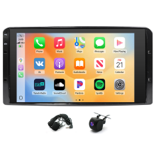 6.83in Car Stereo Radio GPS 4+64G for Ford 1995-2012 with Carplay Android Auto SWC + AHD Backup Camera