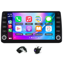 10in Car Stereo Radio GPS 2+64G for Toyota RAV4 2019-2023 with Carplay Android Auto SWC + AHD Backup Camera