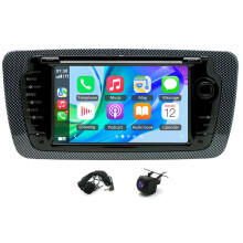 7in Car Stereo Radio GPS 2+32G for SEAT Ibiza 2008-2013 with Carplay Android Auto SWC + AHD Backup Camera