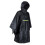 Poncho de cyclisme imperméable - Noir - Léger - Compact - 230T Titafo 3