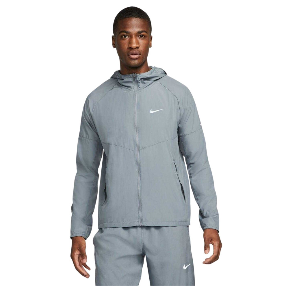 Nike (Xxl, Smoke Grey) Mens Repel Miler Running Jacket