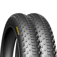VELMAX 2x 20 x 4.0 Foldable Fat Tyre Cargo BMX MTB Mountain Bike Bicycle (PAIR)