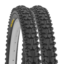 VELMAX 2x 26 x 1.95 Foldable Tyres 53-559 MTB Mountain Hybrid Bike Bicycle(PAIR)
