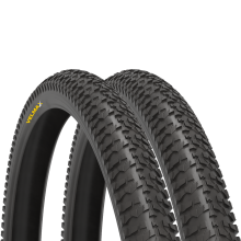VELMAX 2x 20 x 1.95 Foldable Tyres 53-406 MTB Mountain BMX Bike Bicycle (PAIR)