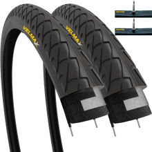 VELMAX 2x 26 x 1.95 Foldable Tyres 53-559 and Presta Inner Tubes (SET PAIRS)