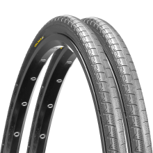 VELMAX 2x 700 x 25c Foldable Tyre 25-622 Cycle Race Road Bicycle Bike (PAIR)