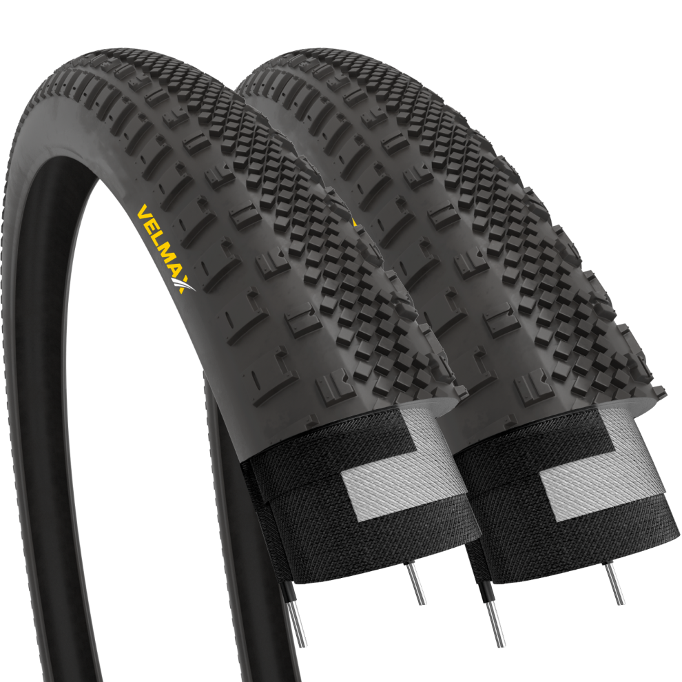 Photos - Bike Tyre Velmax 2x 700 x 38c Foldable Tyres 40-622 Road Hybrid City Bike Bicycle  (PAIR)