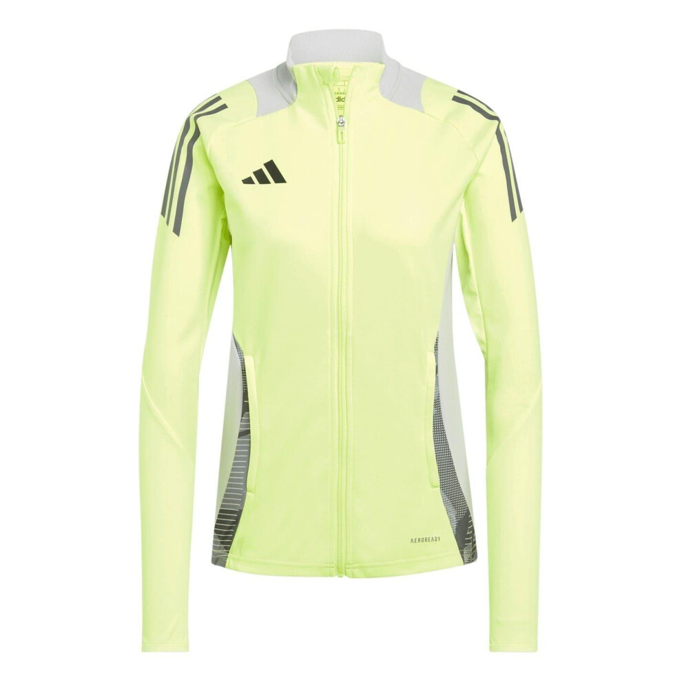Adidas (12 Uk, Solar Yellow) Womens/Ladies Tiro 24 Raglan Track Jacket