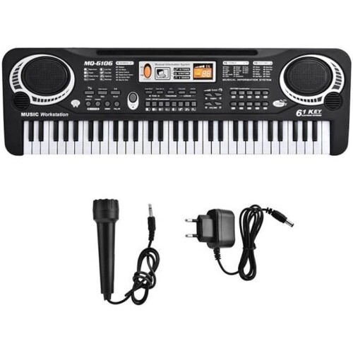 Einsteiger-E-Piano, 61 Tasten, E-Piano-Keyboard, E-Orgel-Piano - FUT