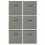 Charles Jacobs (White + 6 Grey Drawers) Charles Jacobs White 6 Cube Open Book Shelf Storage Unit 3