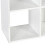 Charles Jacobs (White + 6 Grey Drawers) Charles Jacobs White 6 Cube Open Book Shelf Storage Unit 5