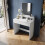 ELEGANT (Dressing Table Only) Elegant White Dressing Table with Mirror, Makeup Vanity Desk with Storage Compartments & 2 Drawers, Compact Design 1