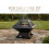 Square Outdoor Fire Pits for Garden with BBQ 1