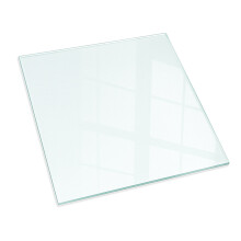 (60x60 cm) Plaque de sol pour poêle en verre dépoli, formats carrés et rectangulaires au design mat, élégante