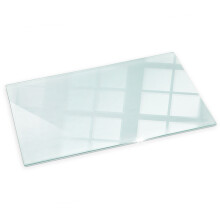 (100x50 cm) Plaque de sol pour poêle en verre trempé protection discrète et moderne pour votre intérieur rectangle carré