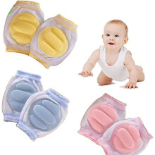 Baby-Knieschoner, verstellbare Krabbel-Knieschoner, atmungsaktive, rutschfeste Knieschoner für Kleinkinder, für Jungen, Mädchen, Kinder,