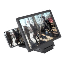 Agrandisseur d'écran loupe 3D pour smartphones, support de téléphone portable HB066
