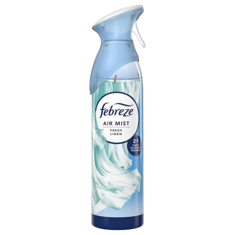 Febreze Air Mist Fresh Linen Air Freshener Spray 185Ml