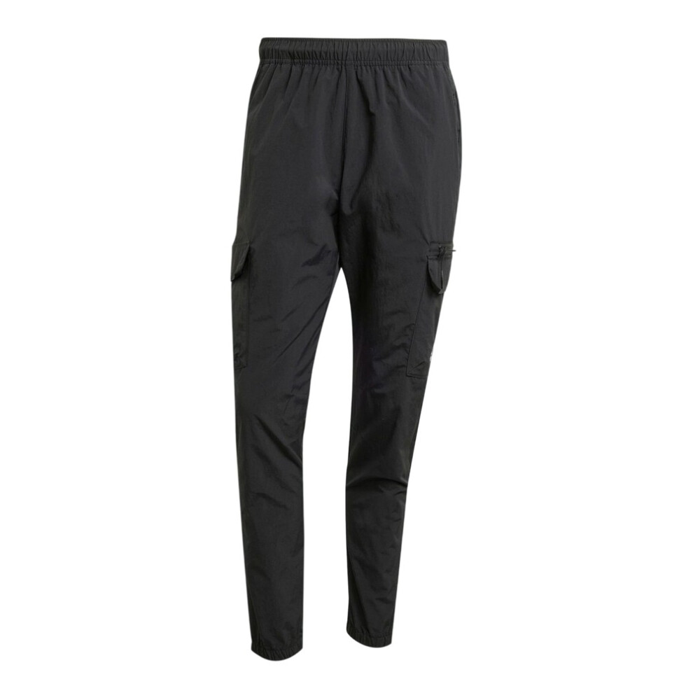 Adidas (Xs, Black) Mens Originals Woven Cargo Trousers