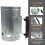 BBQ Chimney Starter Charcoal Burner Lighter Kit 5