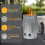 BBQ Chimney Starter Charcoal Burner Lighter Kit 10