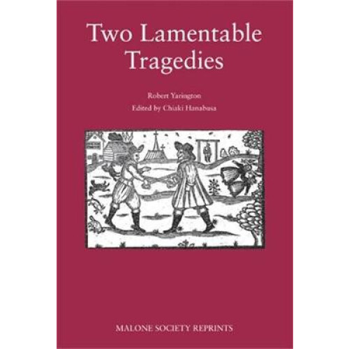 Two lamentable tragedies Hardcover Book
