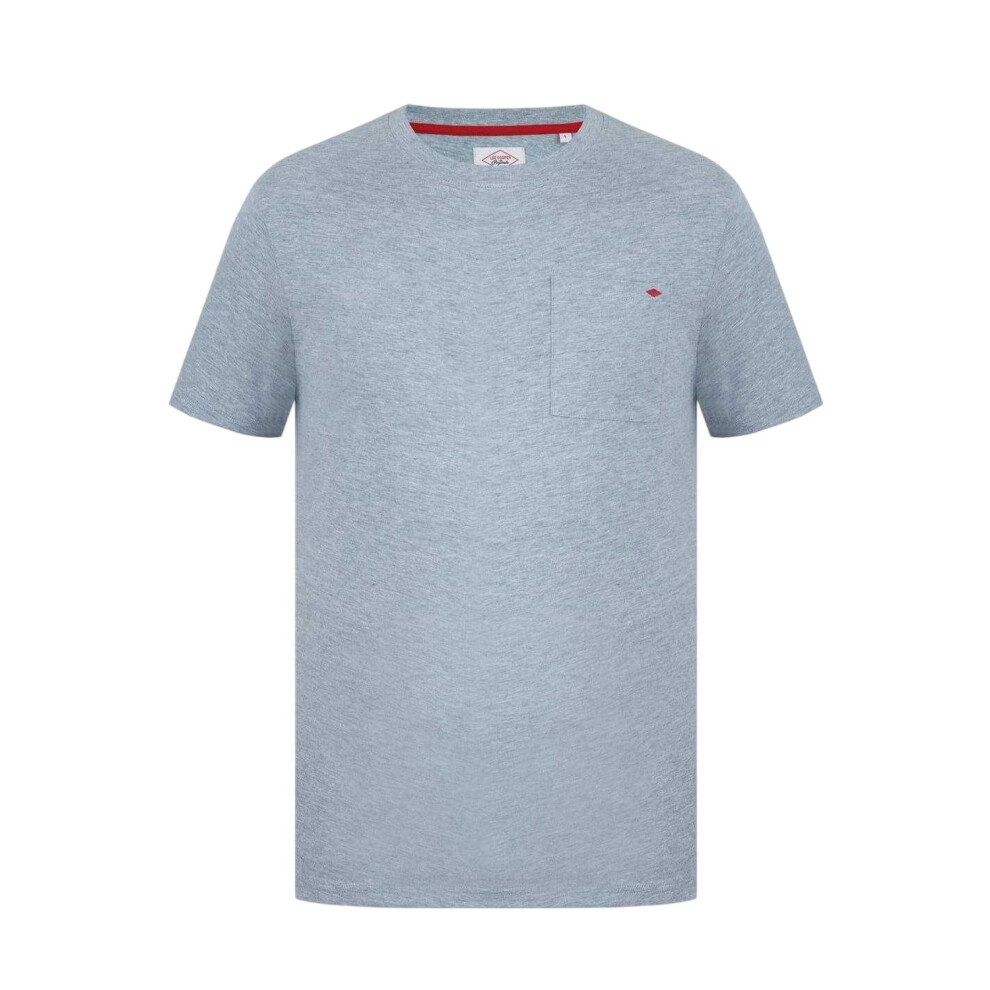 Lee Cooper (3Xl, Grey Marl) Mens Pocket Regular T-Shirt