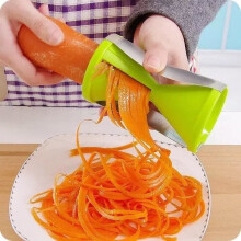 Spiraalivihannesleikkuri, vihannesspiraalileikkuri, kesäkurpitsanleikkuri, spiraalinuudelit, spagetti, tagliatelle