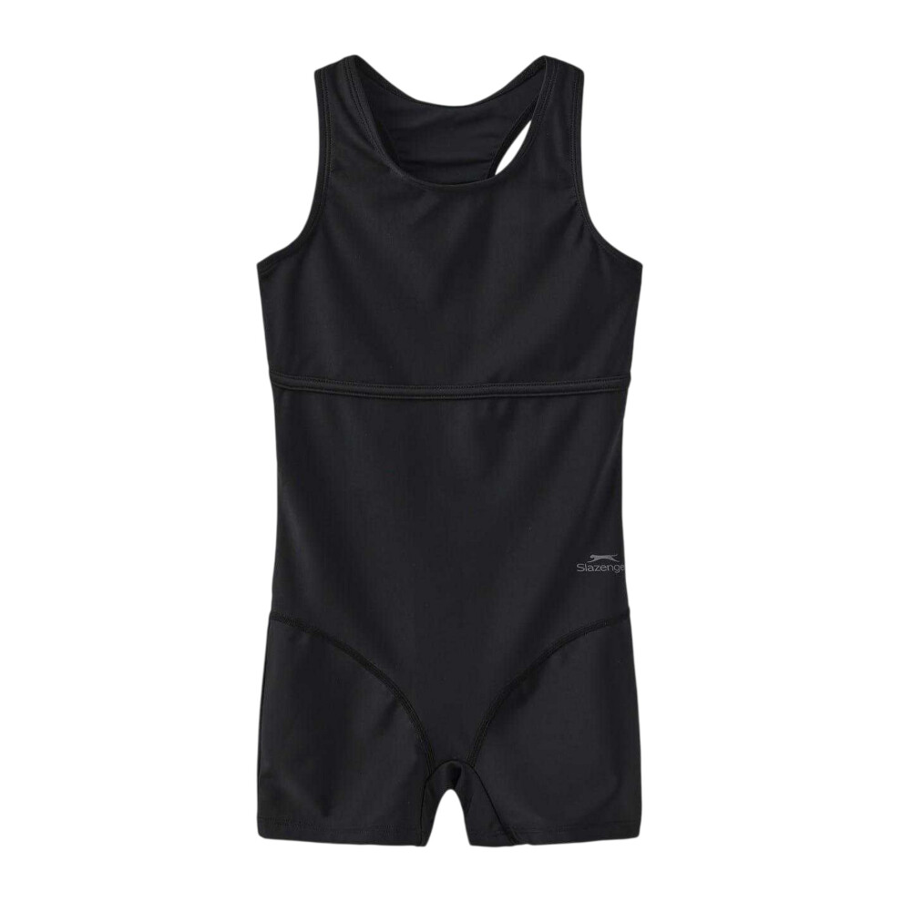 Zoggs (11-12 Years, Black) Girls Xtra Life One Piece Swimsuit