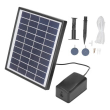 LIU-7694954831600 – Solar-Teichpumpe 10V 6W DC, Solar-Luftpumpe, Mikro-Solar-Teichpumpe, Motorrad-Luftpumpen-Set