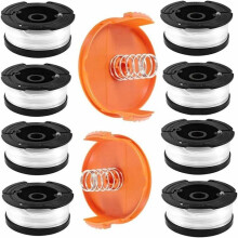 Trimmeraccessoire, SR trimmerdraadspoel voor Black & Decker trimmers, 8-spoels trimmerdraad
