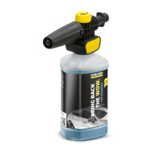 Kärcher Connect'n'Clean Schaumkanone + 1 l 3-in-1 Autoshampoo