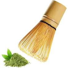 Matcha-Besen aus natürlichem Bambus, traditionelle handgefertigte Matcha-Besen – für die Teezeremonie, das Getränk