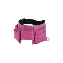 34x20cm Children's Leather Tool Belt, Leather Tool Belt, Leather Work Tool Fanny Pack for Outdoor Use