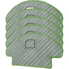 5-Piece Replacement Cleaning Cloths Compatible with the iRobot Roomba Combo Robot Vacuum Cleaner