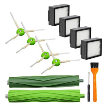 12 Pack Replacement Side Filter Brush for iRobot Roomba I7 I7 Plus E5 E6 Vacuum Cleaner