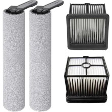Rotating brush + filters. Replacement parts for Redkey W15 and Vozascly W15 wet and dry vacuum cleaner accessories.