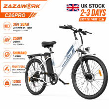Zazawork 36V20AH 250W City Commuter Electric Bike