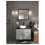 IKEA NISSEDAL Black Mirror 65x65cm 2