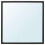 IKEA NISSEDAL Black Mirror 65x65cm 1