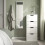 IKEA LILJETRÄD White Mirror 30x115cm 2