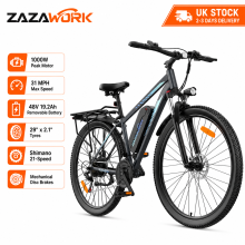 ZAZAWORK 48V19.2AH 1000W 29inch Tire Electric Bike