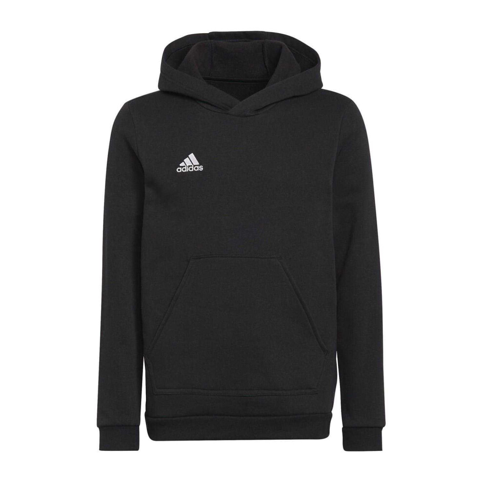 Adidas (9-10 Years, Black) Childrens/Kids Entrada 22 Hoodie