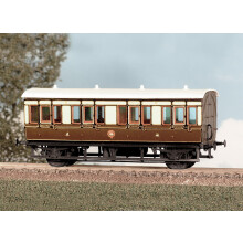 Parkside PC612 GWR 4 Wheel Composite Coach Kit HO/OO Gauge