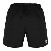 (S, Black) Speedo Mens Essential Swim Shorts