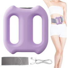 Elektrischer Gesichtsmassagering mit 5 Geschwindigkeitsstufen, ergonomisches, wiederaufladbares Gerät für Gesicht, Beine und Körper,