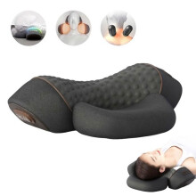 Electric Neck Massage Pillow, 3-in-1 Cervical Pillow, Ergonomic Pillow, for Neck Stretcher, Relaxing Massage