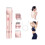 Rasoio elettrico 2 in 1 - DIFFERENTLY - Rosa - Impermeabile - Ricaricabile - Utilizzo a secco e bagnato 1